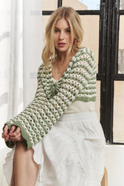 ADORA Long Sleeves Sweater Top | Sweaters Daverri Fashions