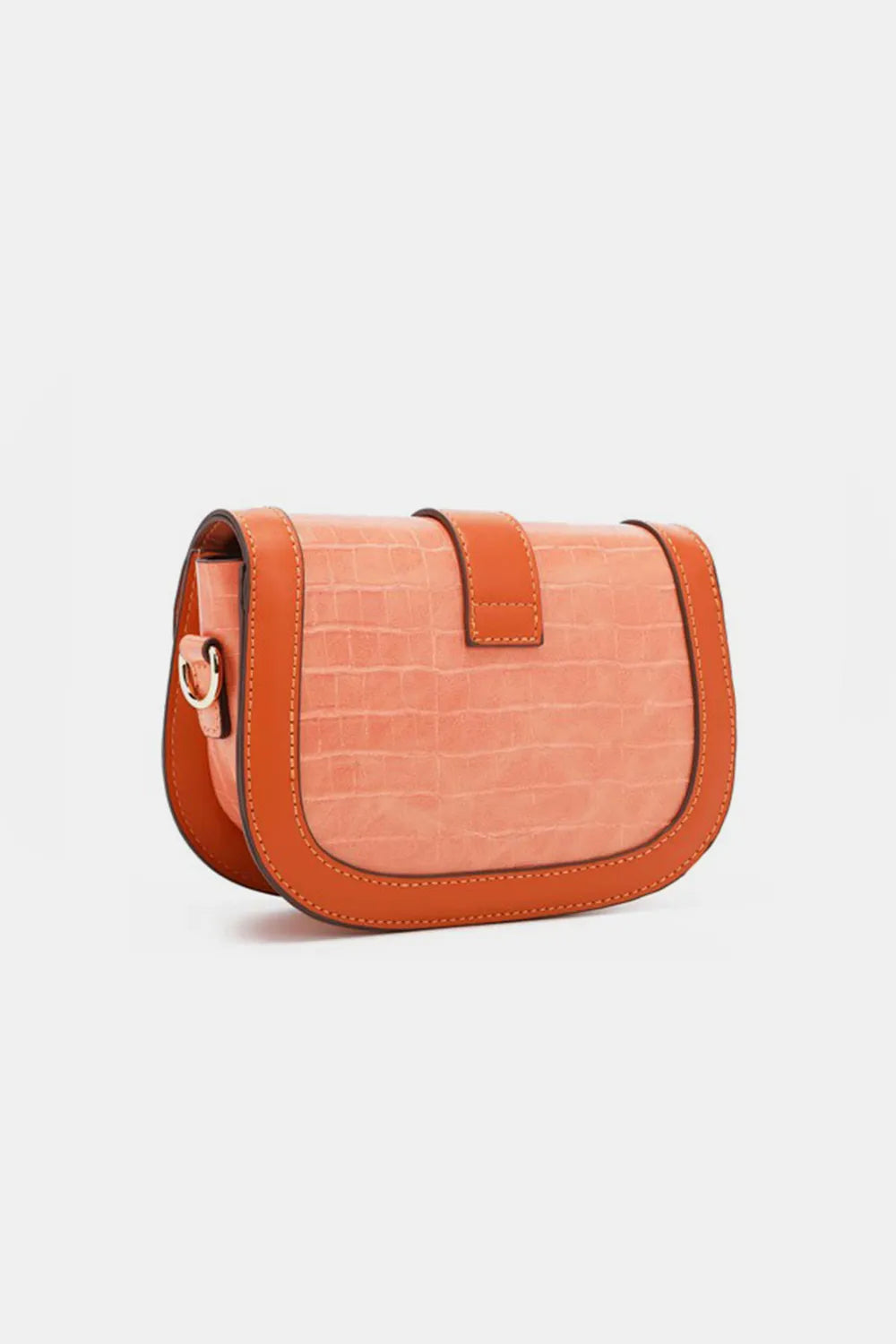 Croc Embossed Crossbody Bag | Handbags Daverri Fashions