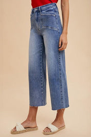 Annie Wear High Rise Wide Leg Jeans | Jeans Daverri Fashions