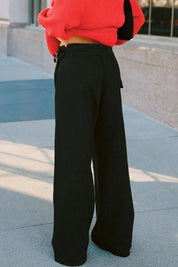 Wide Leg Jeans with Pockets | Bottoms Daverri Fashions