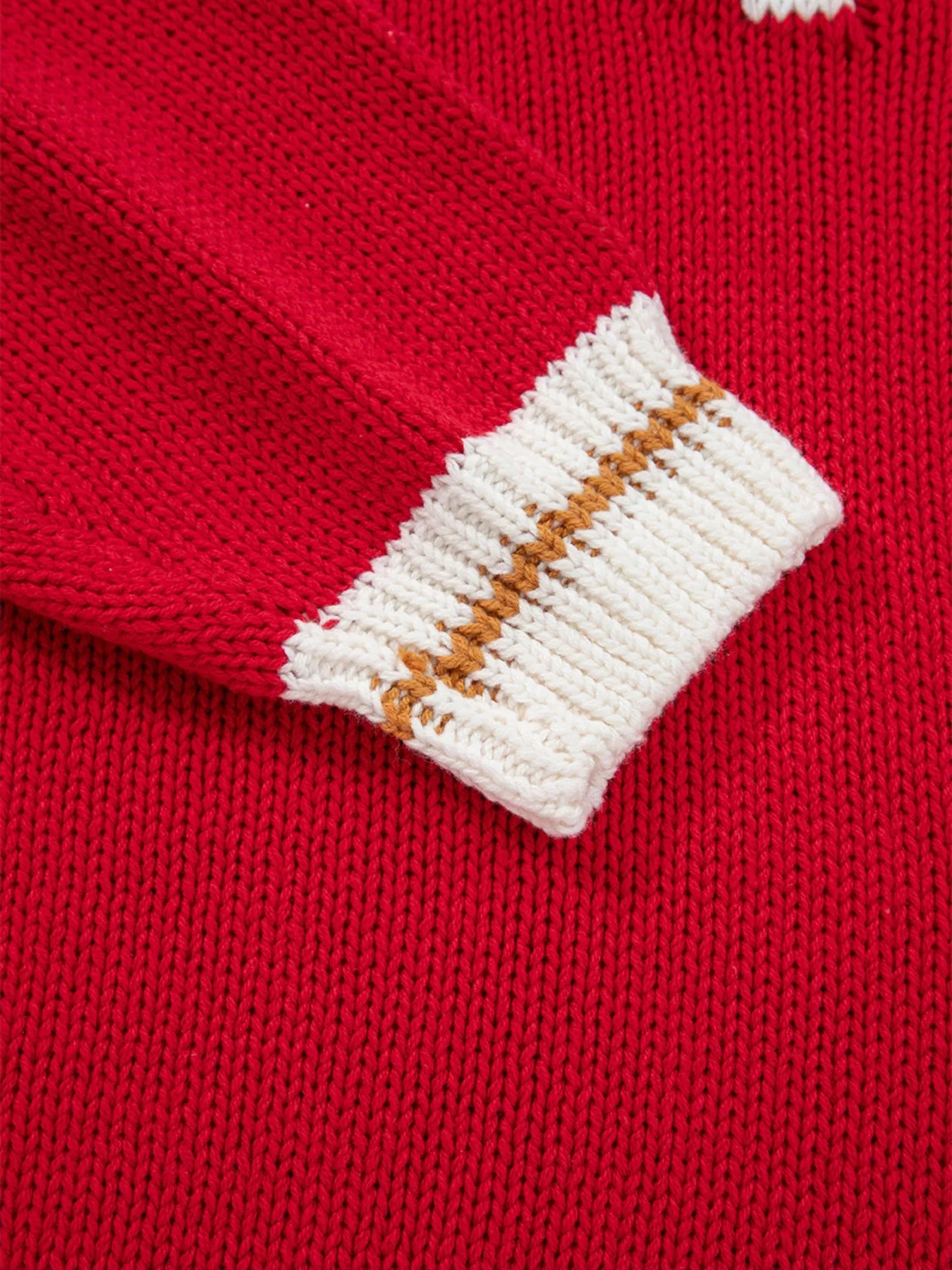 MERRY Contrast Edge Drop Shoulder Christmas Sweater | Sweaters Daverri Fashions