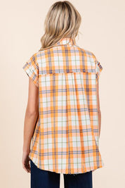 Mittoshop Mineral Wash Plaid Button Down Shirt | Shirts Daverri Fashions