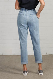 High Waist Relaxed Slouch Jeans | Jeans Daverri Fashions
