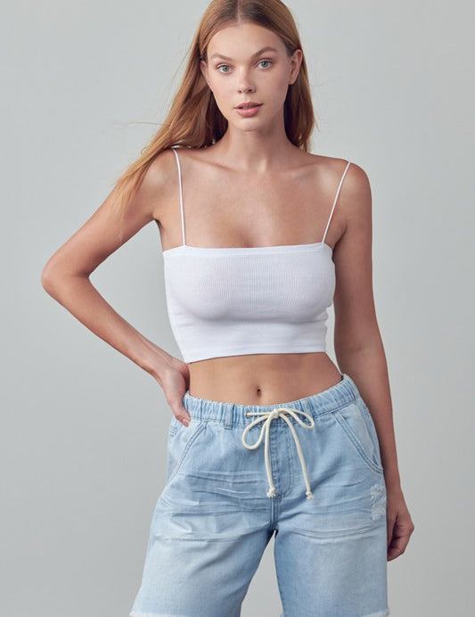 MID-RISE SLOUCH SHORTS | Denim Shorts Daverri Fashions