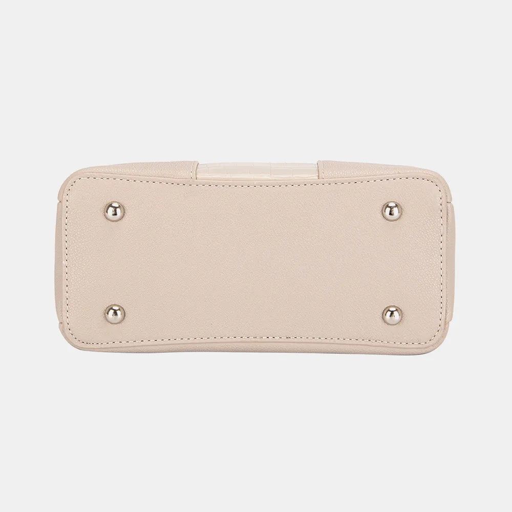 David Jones PU Leather Crossbody Bag | Handbags Daverri Fashions