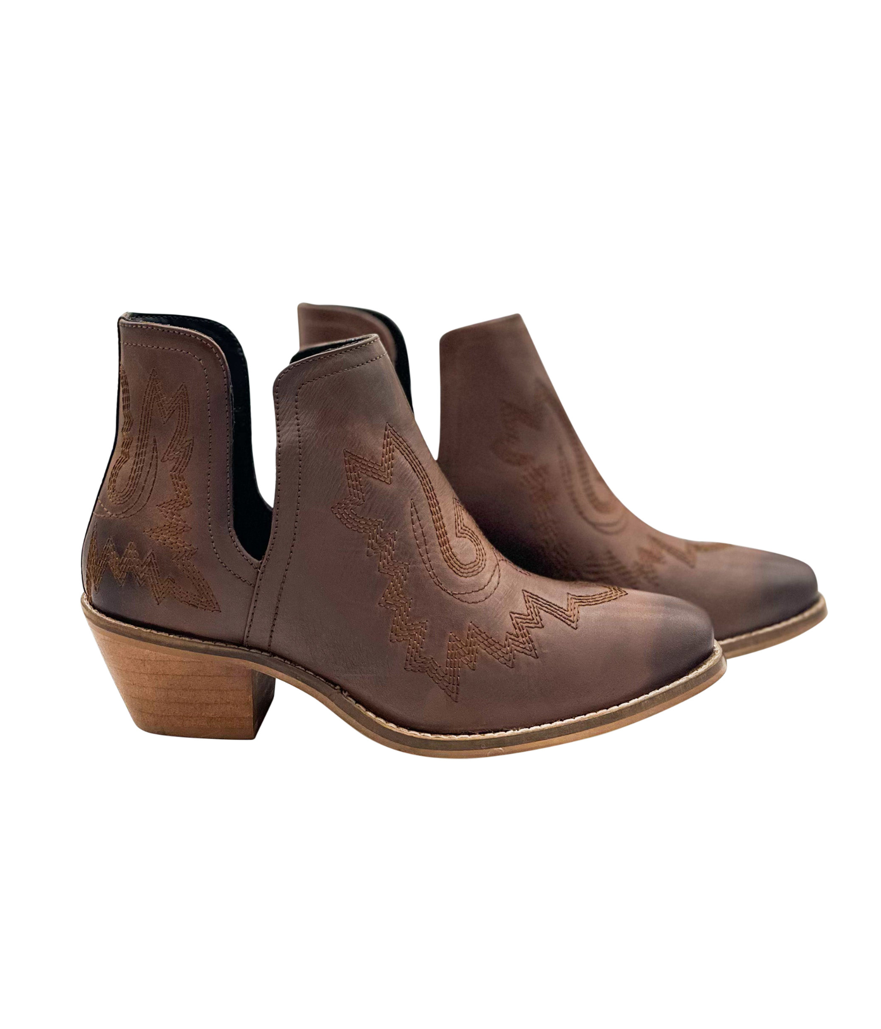 Kickin' Booties in Brown | Shoes Daverri Fashions
