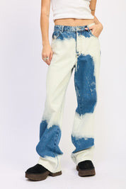 HIGH WAISTED TIE DYE JEANS | Jeans Daverri Fashions