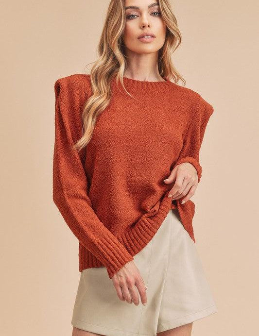 COPPER Aemi +Co Dulci Sweater | Sweaters Daverri Fashions