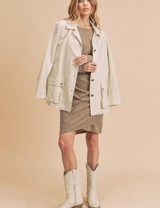 IVORY Aemi+Co Renay Jacket | Jackets Daverri Fashions