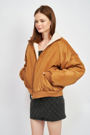 REVERSIBLE PUFFER JACKET | Jackets Daverri Fashions