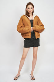 REVERSIBLE PUFFER JACKET | Jackets Daverri Fashions