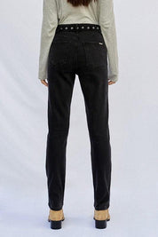 HIGH WAISTED STRAIGHT JEANS | Jeans Daverri Fashions