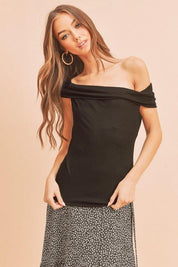 Shonda Off Shoulder Top | Shirts & Tops Daverri Fashions