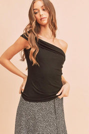 Shonda Off Shoulder Top | Shirts & Tops Daverri Fashions