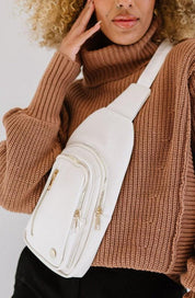 Vegan Leather Multi Pocket Crossbody | Handbags Daverri Fashions
