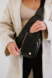 Vegan Leather Multi Pocket Crossbody | Handbags Daverri Fashions
