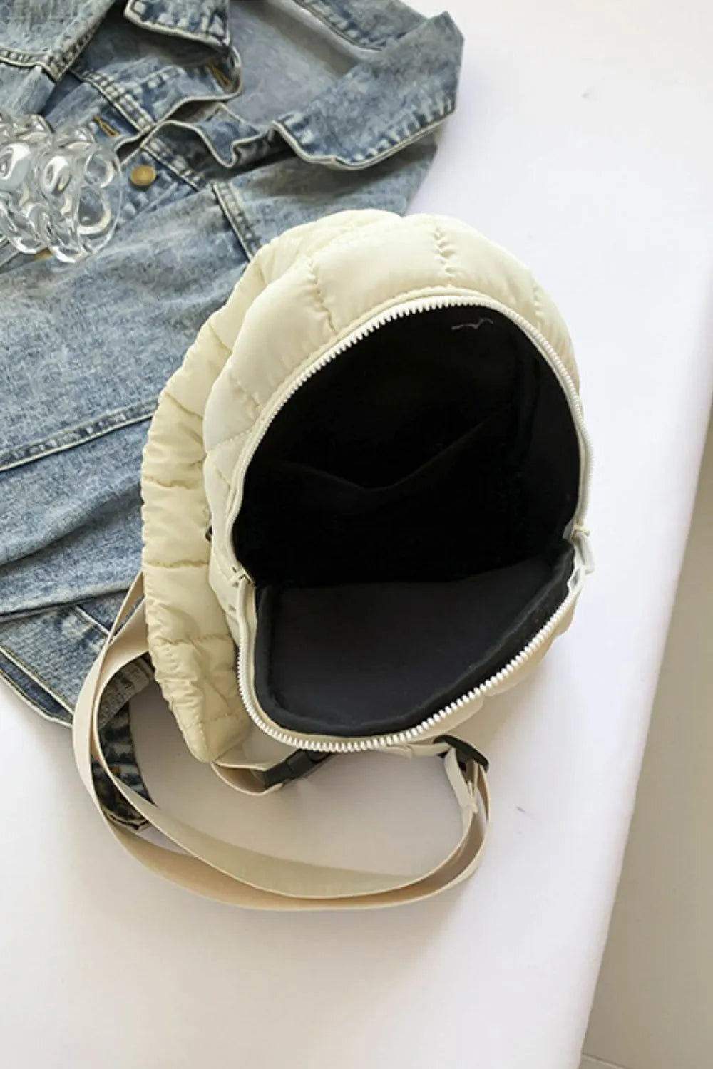 Quilted Nylon Crossbody Bag | Cross Body Bags Daverri Fashions