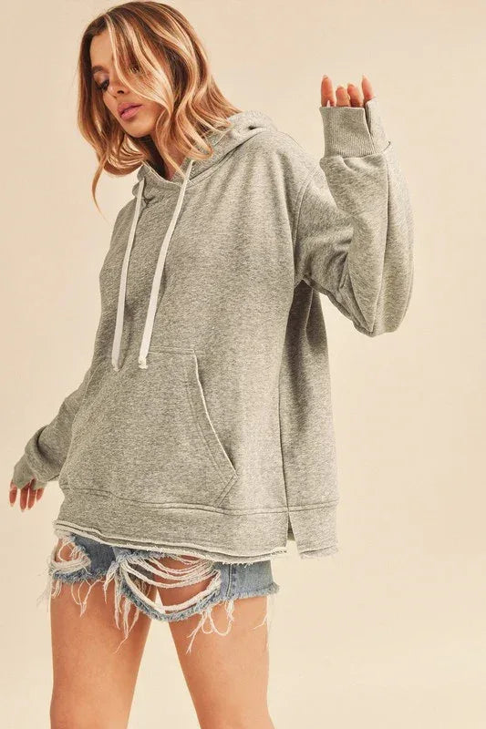 Clara Hooded Sweatshirt - DAVERRI FASHIONS