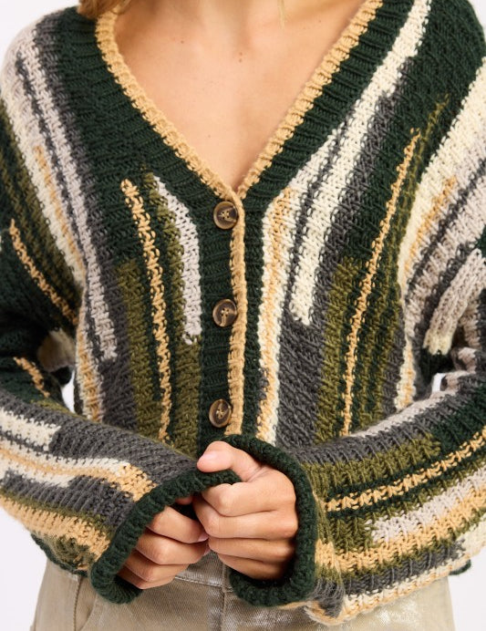 Color Mix Cardigan Top | Cardigans Daverri Fashions