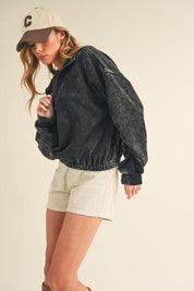 Jamila Half Zip Pullover | Sweatshirts Daverri Fashions