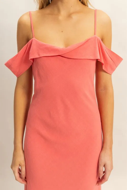 HYFVE Flattering Fit Cami Maxi Dress | Daverri Fashions