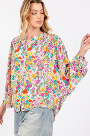 SAGE + FIG Button Down Floral Shirt | Shirts Daverri Fashions
