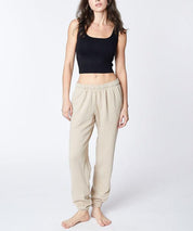 TAUPE UNISEX COTTON JOGGERS | Joggers Daverri Fashions