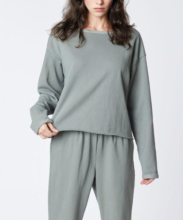 RECYCLED COTTON LOUNGEWEAR SET | Outfit Sets Daverri Fashions