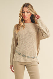 OAT S Aemi+Co Rayla Knit Sweater | Sweaters Daverri Fashions
