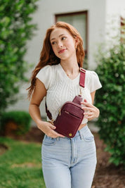 MULBERRY 1 Pebbled Vegan Leather Phone Case Crossbody Belt Bag | Handbags Daverri Fashions