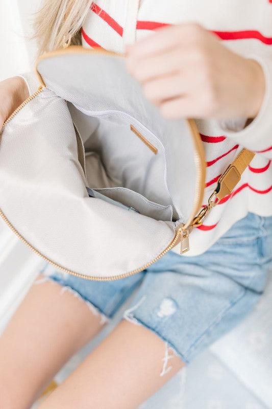 Fold-over Crossbody Bag | Handbags Daverri Fashions