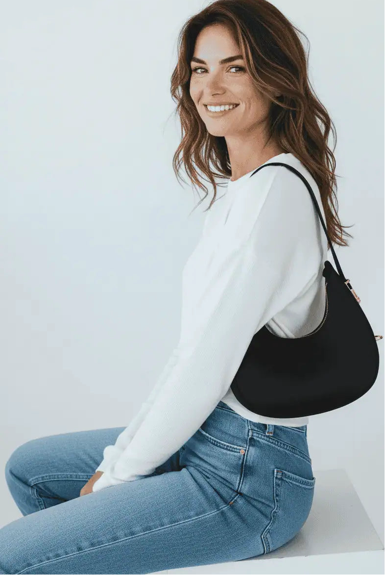 Fame Soft Circle Hand Bag | Handbags Daverri Fashions