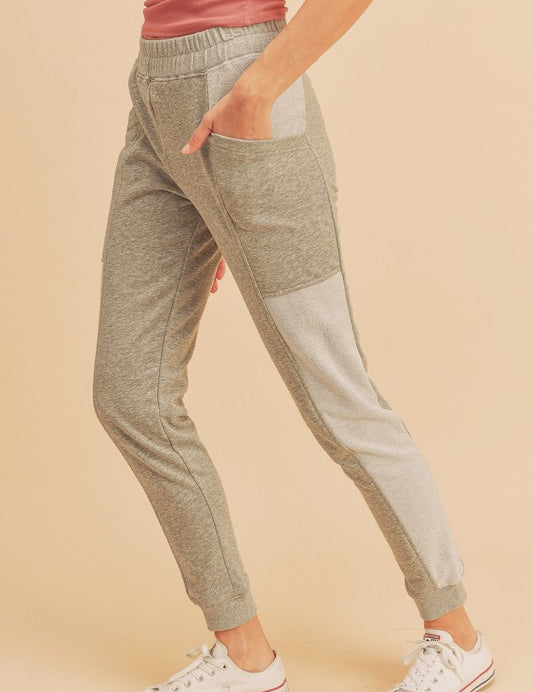 HEATHER GREY Bree Jogger | Joggers Daverri Fashions