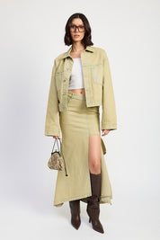 OVERSIZED DENIM JACKET | Daverri Fashions