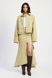 OVERSIZED DENIM JACKET | Daverri Fashions