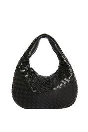 Butter Soft Vegan Leather Woven Handbag | Handbags Daverri Fashions