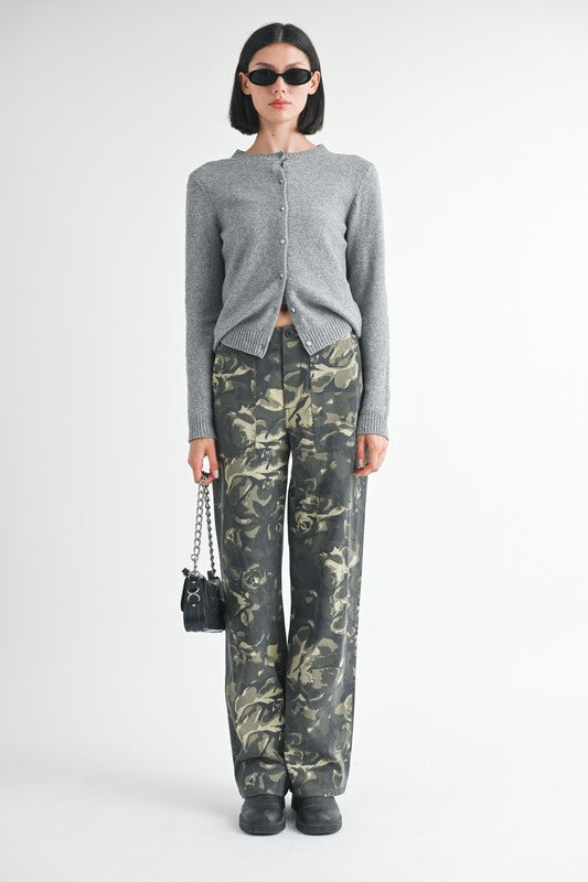 STRAIGHT LEG PANTS WITH POCKETS | Daverri Fashions
