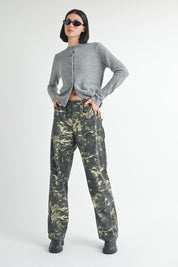 STRAIGHT LEG PANTS WITH POCKETS | Daverri Fashions