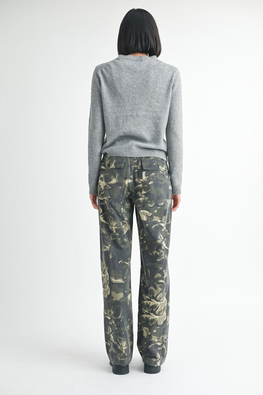STRAIGHT LEG PANTS WITH POCKETS | Daverri Fashions