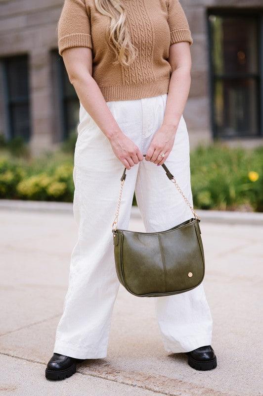 Marissa Crossbody Bag with Straps | Handbags Daverri Fashions