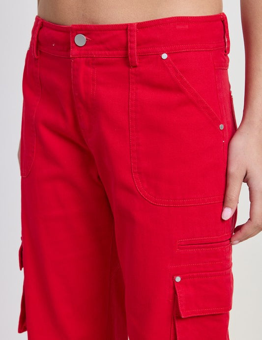 POCKET CARGO PANTS | Daverri Fashions