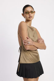 SPAGHETTI STRAP TOP WTIH OPEN BACK | Tops Daverri Fashions