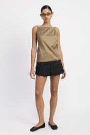 SPAGHETTI STRAP TOP WTIH OPEN BACK | Tops Daverri Fashions