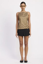 SPAGHETTI STRAP TOP WTIH OPEN BACK | Tops Daverri Fashions