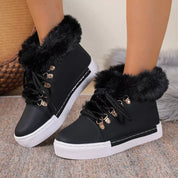 Round Toe Platform Boots | Boots Daverri Fashions