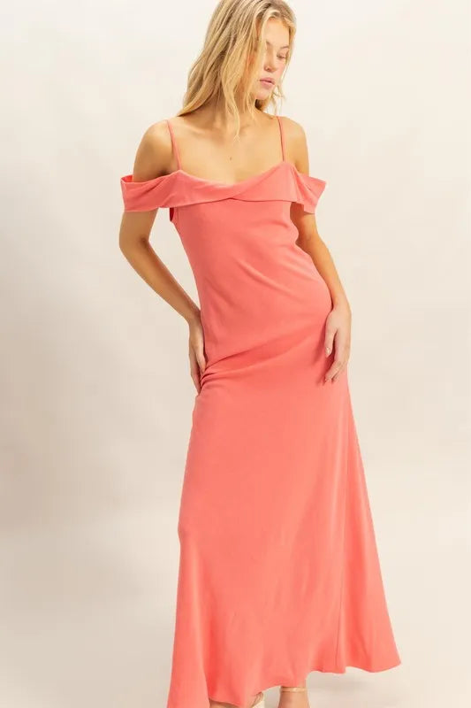 HYFVE Flattering Fit Cami Maxi Dress | Daverri Fashions