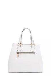 Monogram Pattern Handbag with Rhinestones Decor | Handbags Daverri Fashions