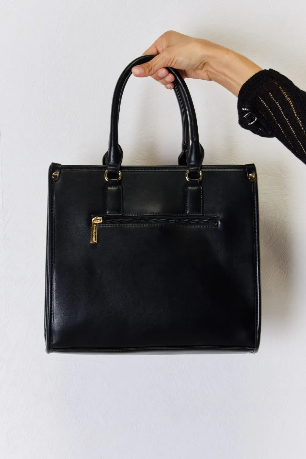 David Jones Argyle Pattern PU Leather Handbag | Handbags Daverri Fashions