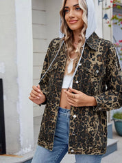 Button Up Long Sleeve Denim Jacket | Denim Jackets Daverri Fashions