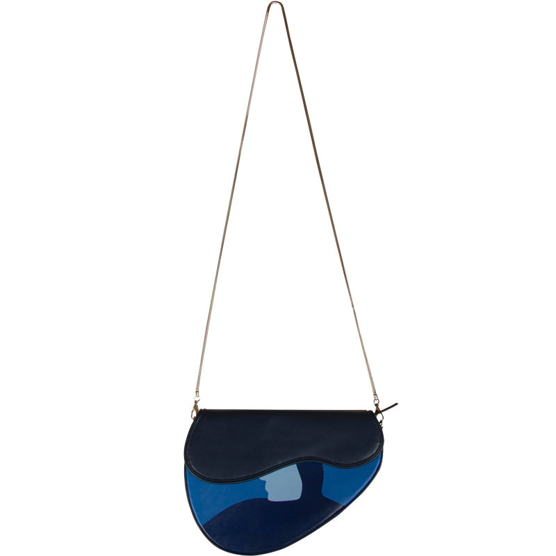 D style Chelsea Chain Strap Saddle Bag | Handbags Daverri Fashions